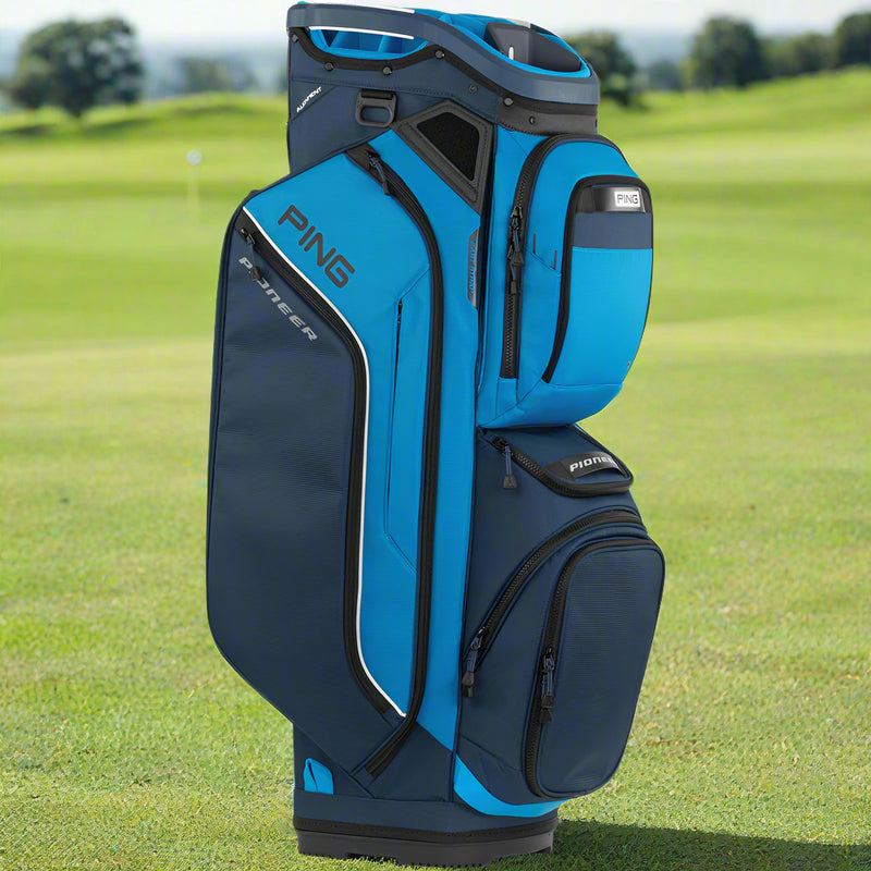 Ping Pioneer 244 Cart Bag - Blue/Navy