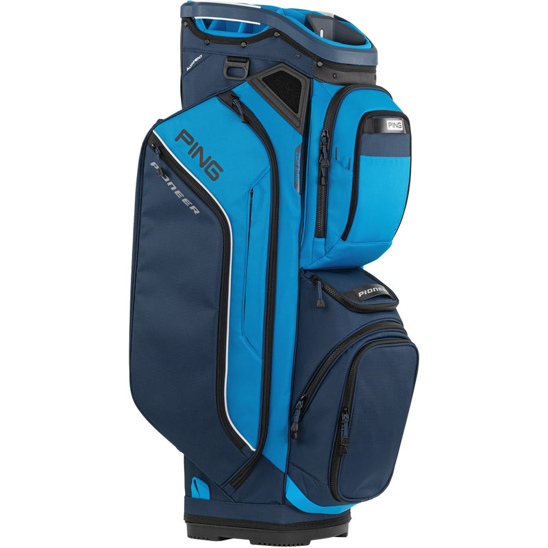 Ping Pioneer 244 Cart Bag - Blue/Navy