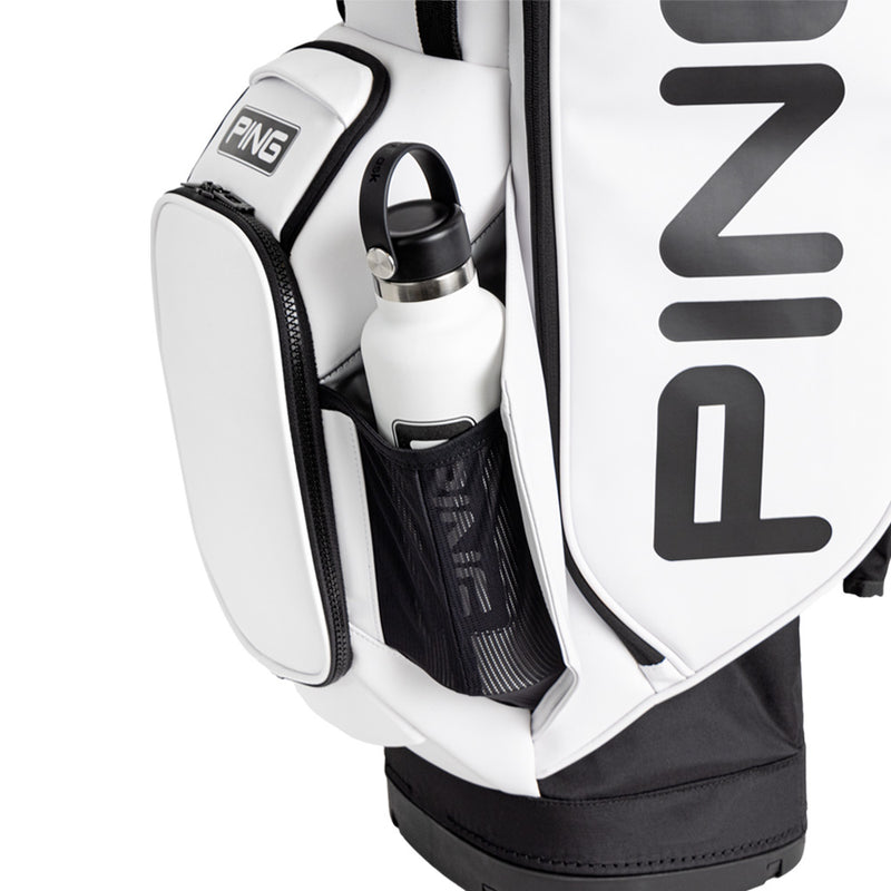 Ping Hoofer Tour 244 Stand Bag - White/Black