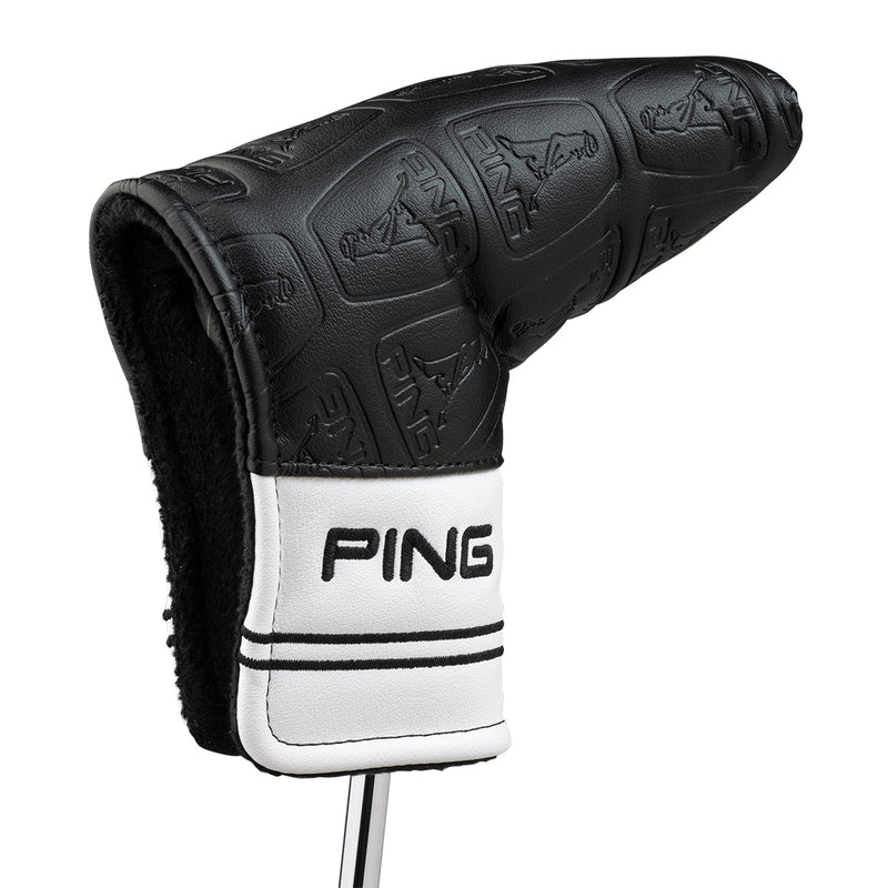 Ping Core Blade Putter Headcover - White/Black