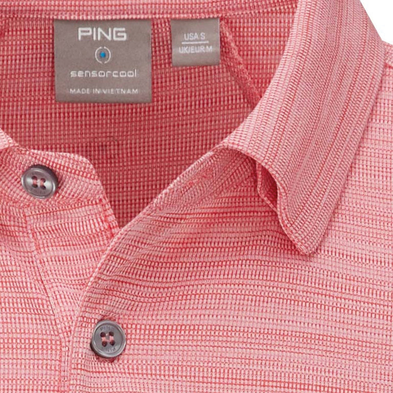 PING Corey polo shirt - Cyber Red