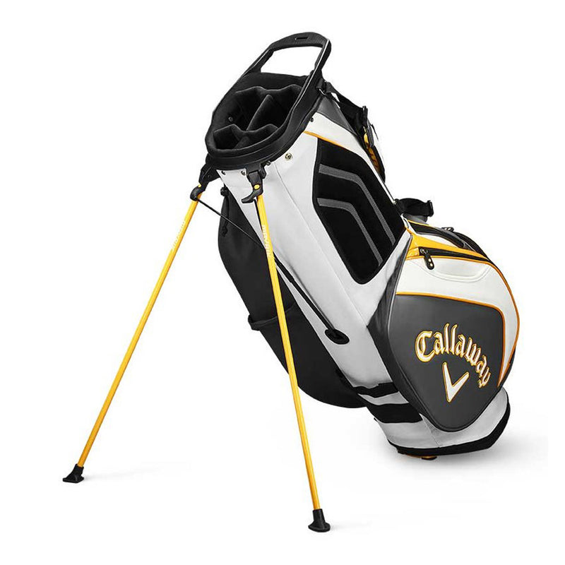 Callaway Mavrik Tour Staff Stand Bag - Charcoal/White/Orange