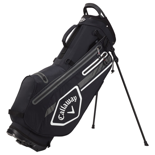 Callaway Chev Dry Waterproof Stand Bag - Black/Charcoal/White