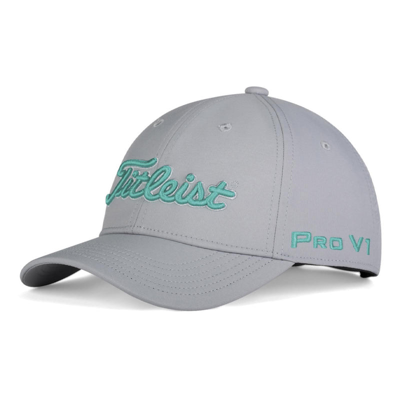 Titleist Junior Tour Performance Cap - Grey/Teal