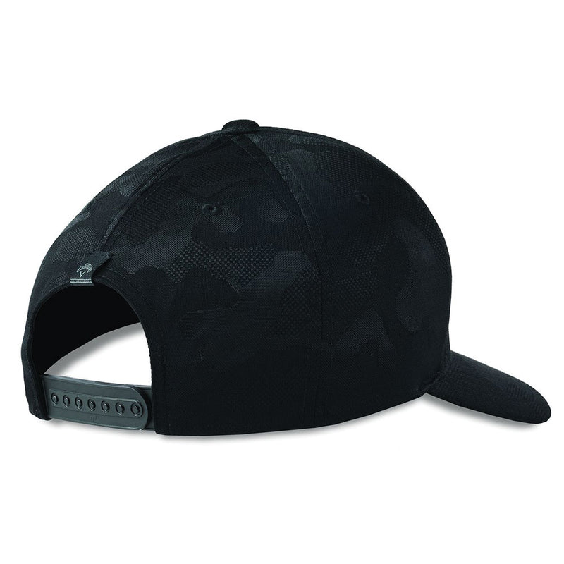 Callaway Camo Snapback Adjustable Cap - Black