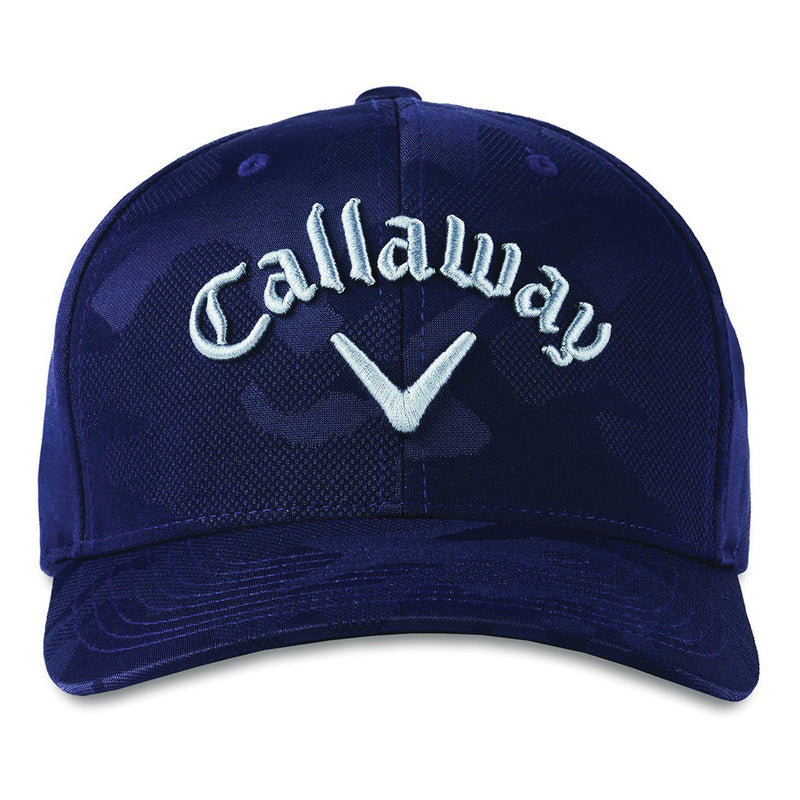 Callaway Camo Snapback Adjustable Cap - Navy