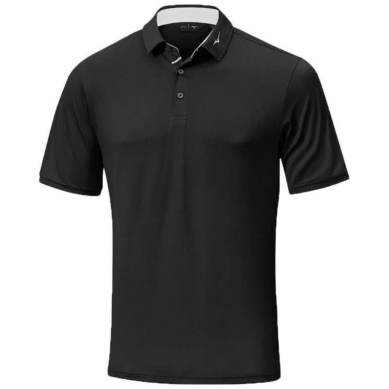 Mizuno Move Tech Quick Dry Polo Shirt - Black