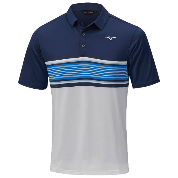 Mizuno Quick Dry Oceanic Polo Shirt - Navy