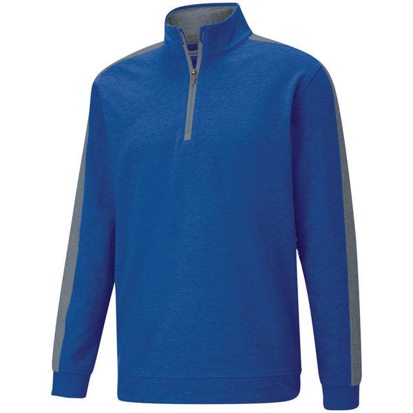 Puma Cloudspun T7 1/4 Zip Sweater - Mazarine Blue/High Rise