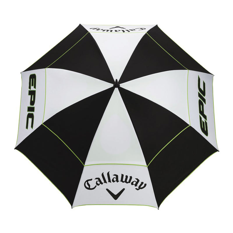 Callaway Epic 68 Inch Tour Golf Umbrella - Black/Green/White