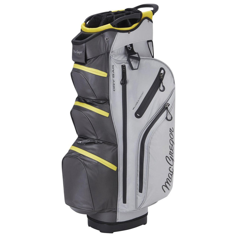 MacGregor MACTEC Water Resistant 10 inch Cart Bag - Silver/Gray