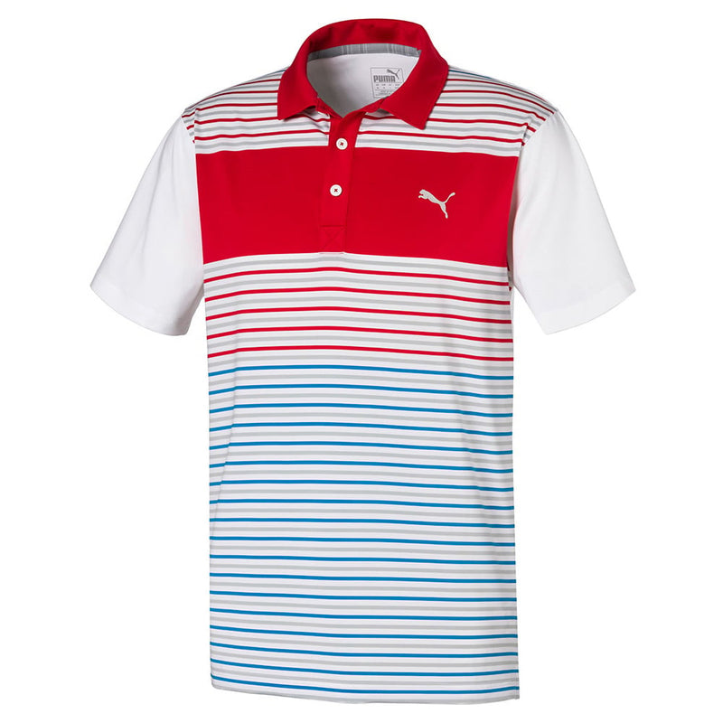 Puma Floodlight Polo Shirt - Barbados Red