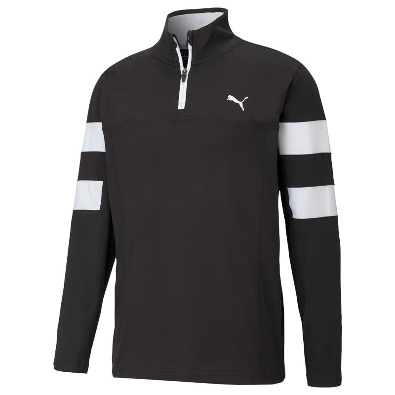 Puma Torreyana 1/4 Zip Sweater - Black