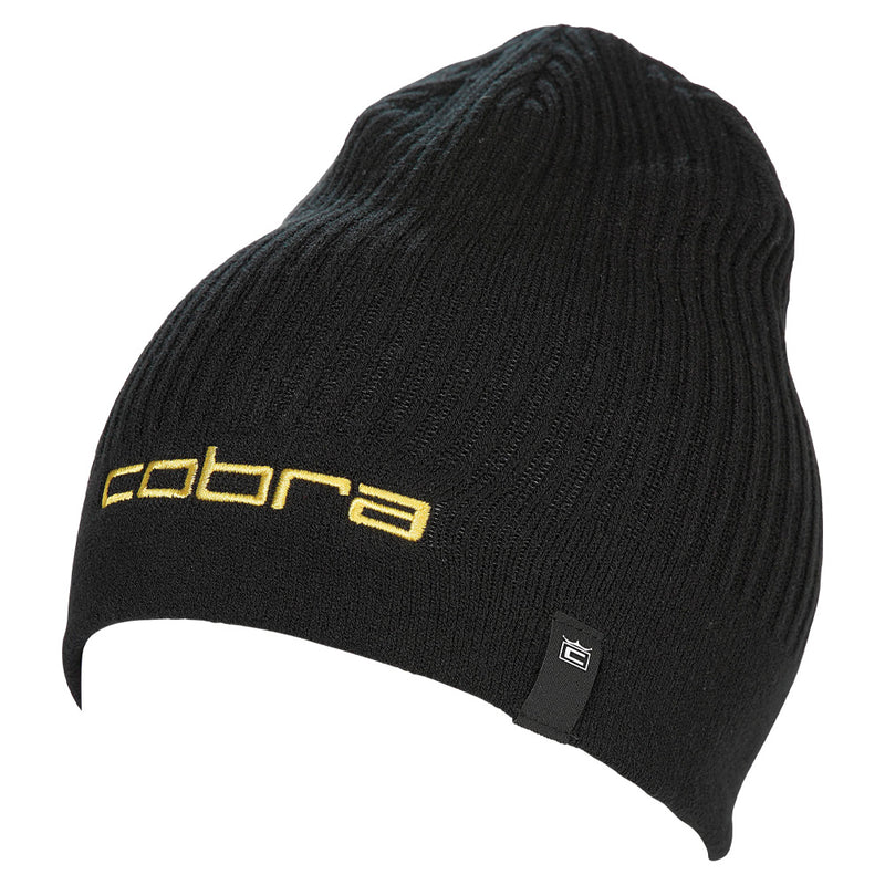 Cobra Reversible Logo Beanie - Black