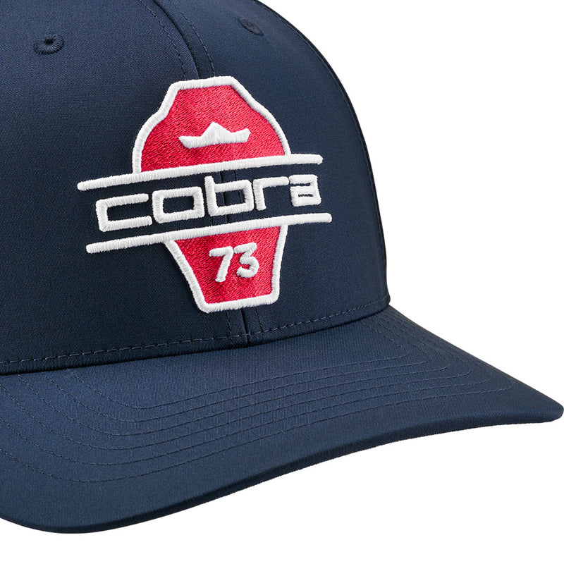 Cobra Split Tour Cap - Club Navy/Strong Red