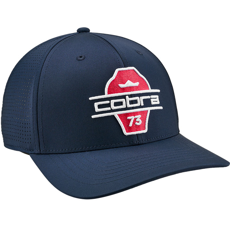 Cobra Split Tour Cap - Club Navy/Strong Red