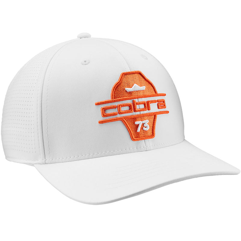 Cobra Split Tour Cap - White Glow/Rickie Orange