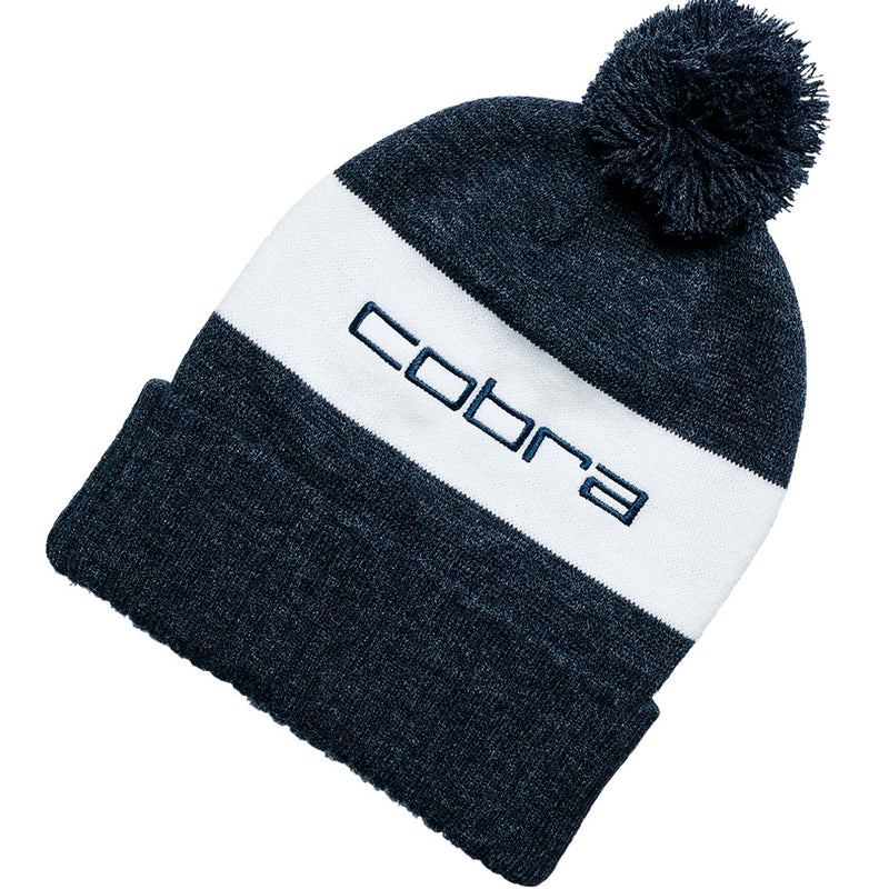 Cobra Pom Beanie - Puma Navy/White Glow