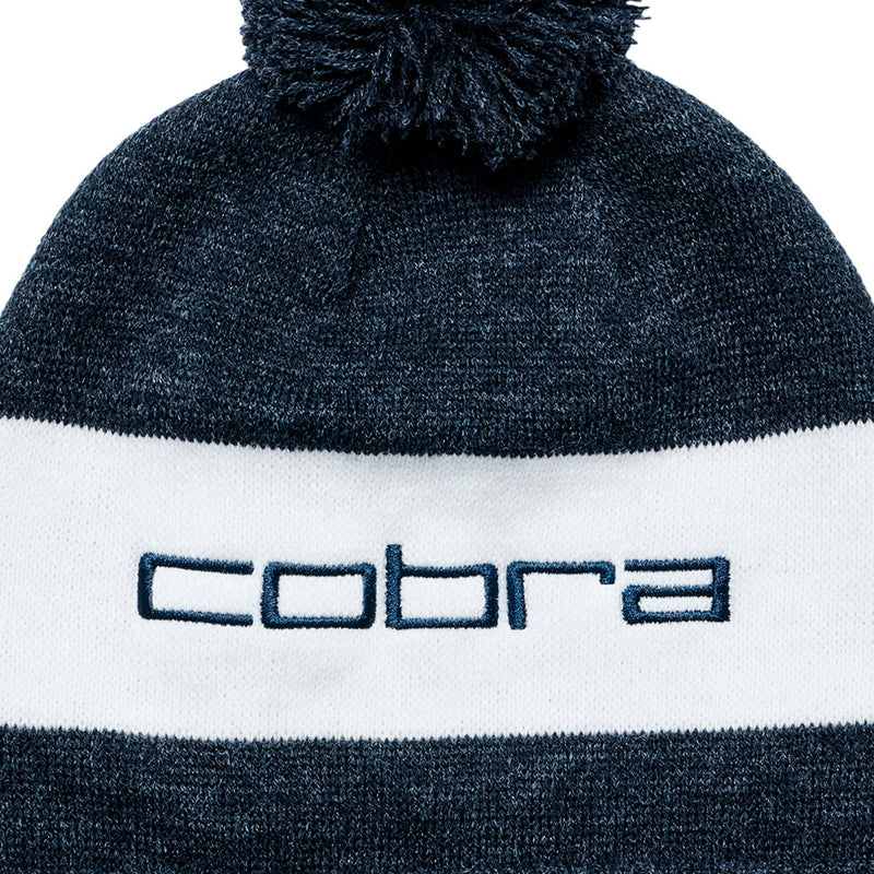 Cobra Pom Beanie - Puma Navy/White Glow