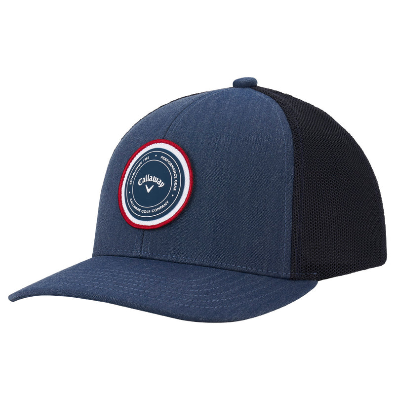 Callaway Playing Through Trucker Cap - Heather Navy