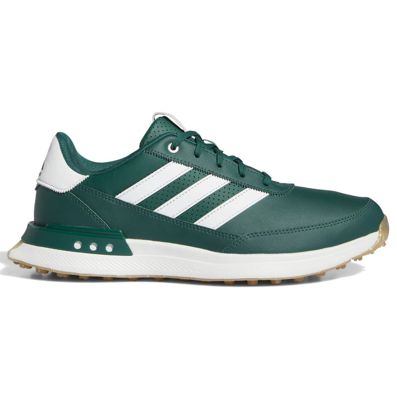 adidas S2G Leather '24 Spikeless Waterproof Shoes - Collegiate Green/Ftwr White/Gum 4