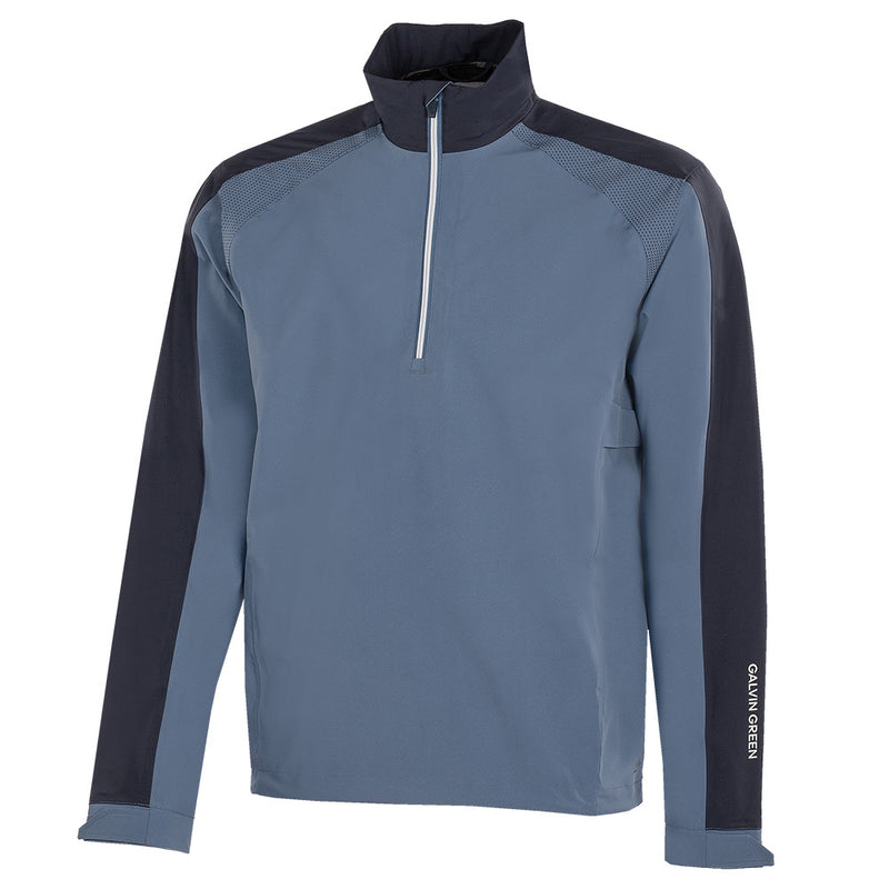 Galvin Green Adam 1/4 Zip Waterproof Jacket - Moonlight Blue/Navy