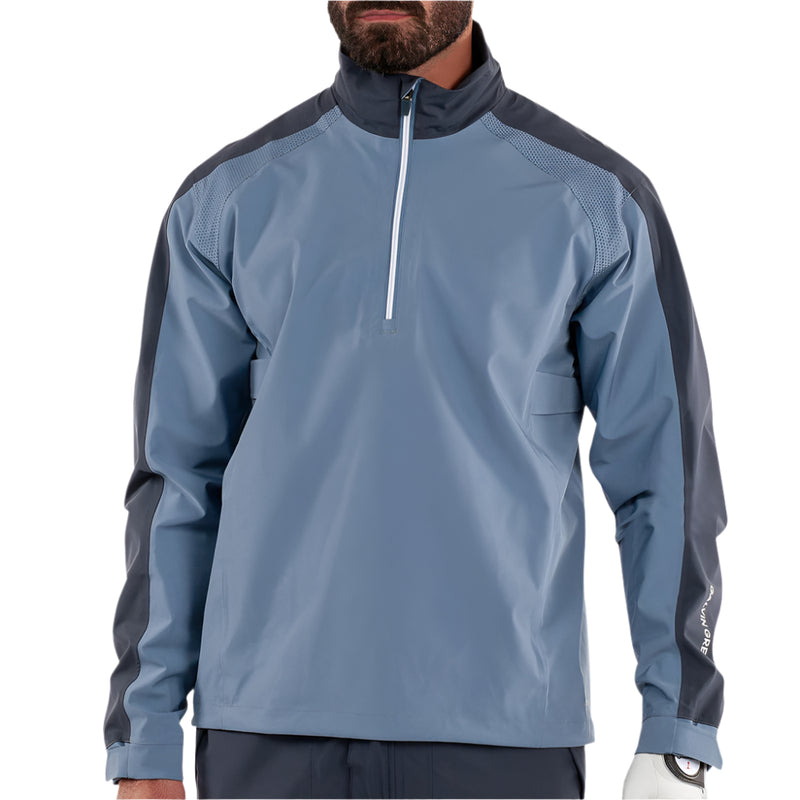 Galvin Green Adam 1/4 Zip Waterproof Jacket - Moonlight Blue/Navy