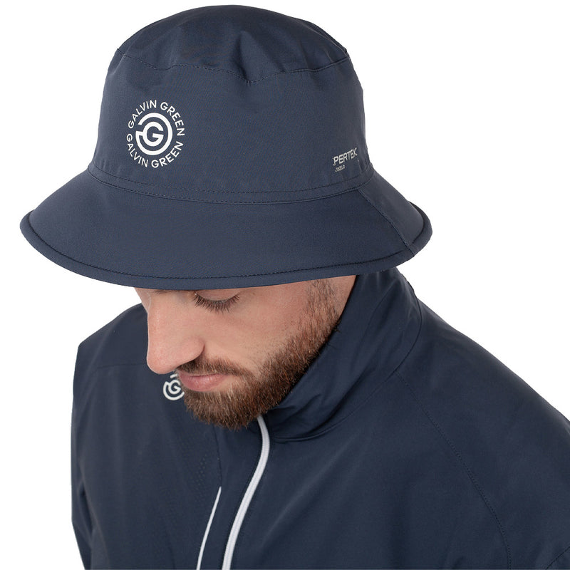 Galvin Green Aiden Waterproof Hat - Navy