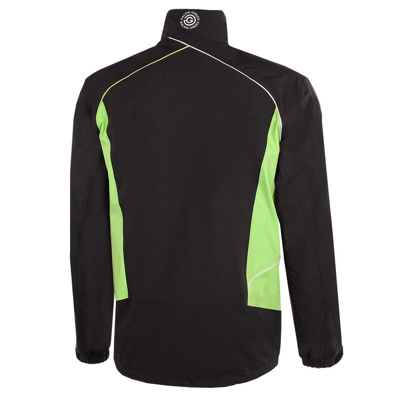 Galvin Green Ames Waterproof Jacket - Black/Fresh Green