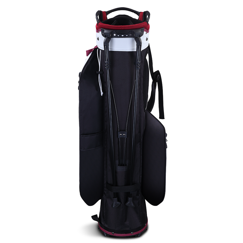 Big Max Aqua Eight G Waterproof Stand Bag - Off White/Black/Merlot