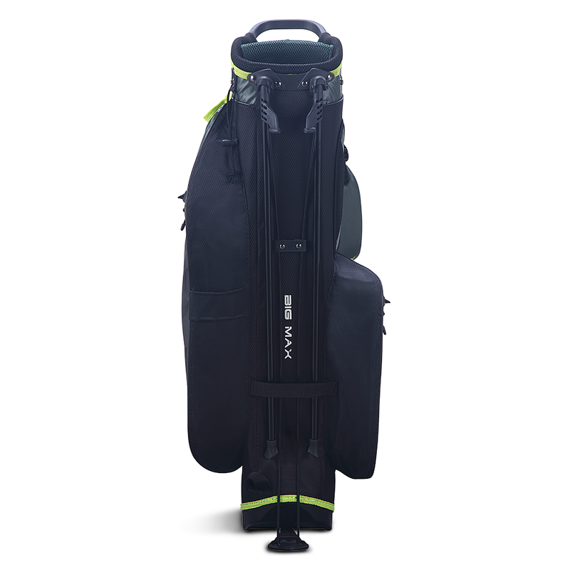 Big Max Aqua Seven G Waterproof Stand Bag - Forest Green/Black/Lime