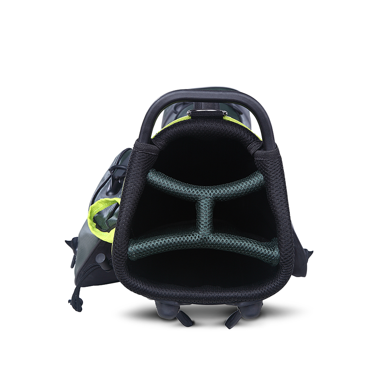 Big Max Aqua Seven G Waterproof Stand Bag - Forest Green/Black/Lime