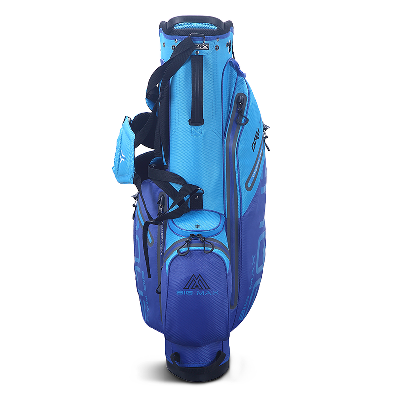 Big Max Aqua Seven G Waterproof Stand Bag - Royal/Sky Blue