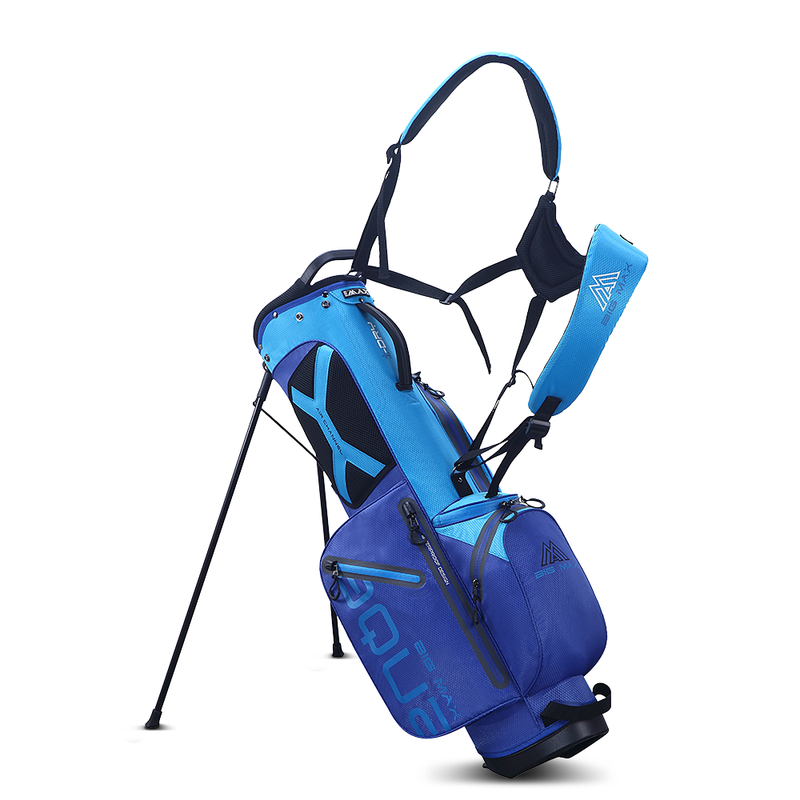 Big Max Aqua Seven G Waterproof Stand Bag - Royal/Sky Blue