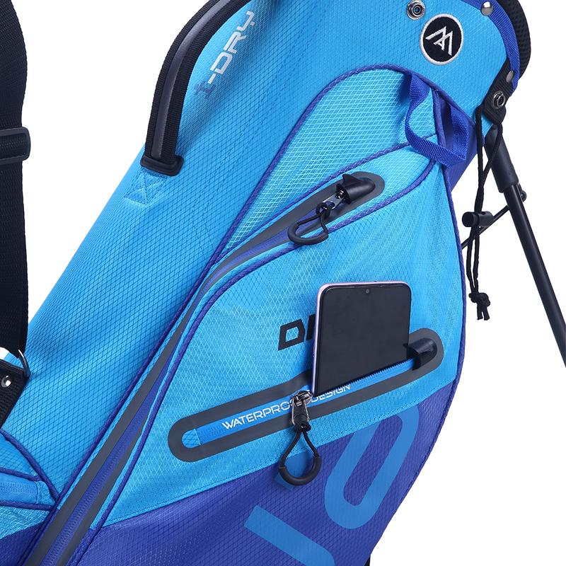 Big Max Aqua Seven G Waterproof Stand Bag - Royal/Sky Blue