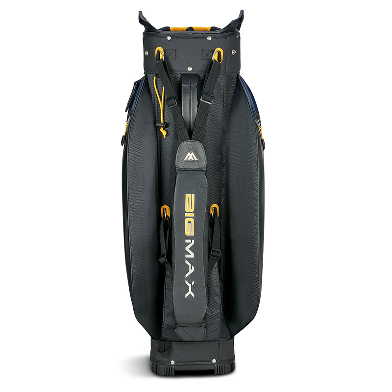 Big Max Aqua Tour 4 Waterproof Cart Bag - Navy/Black/Corn