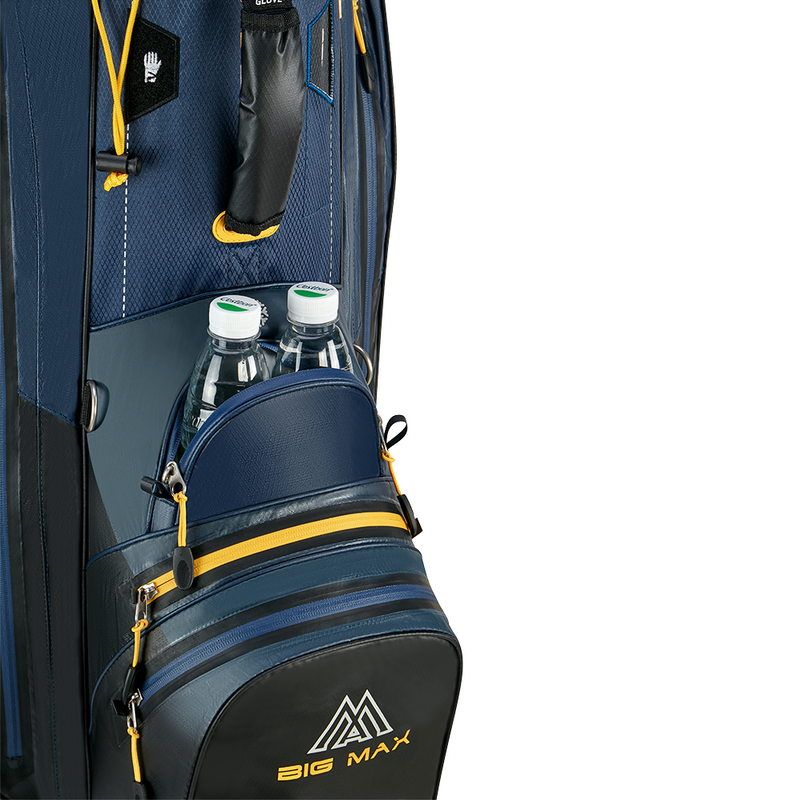 Big Max Aqua Tour 4 Waterproof Cart Bag - Navy/Black/Corn