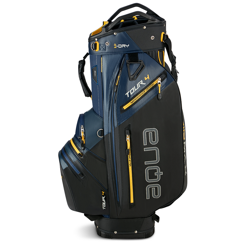 Big Max Aqua Tour 4 Waterproof Cart Bag - Navy/Black/Corn