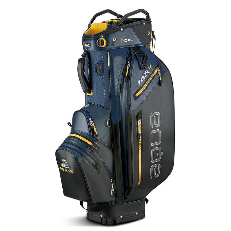 Big Max Aqua Tour 4 Waterproof Cart Bag - Navy/Black/Corn