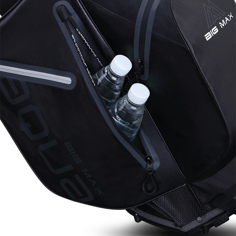 Big Max Aqua Eight G Waterproof Stand Bag - Black