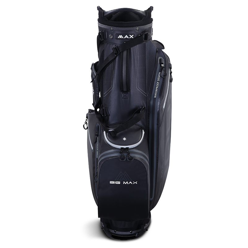 Big Max Aqua Eight G Waterproof Stand Bag - Black