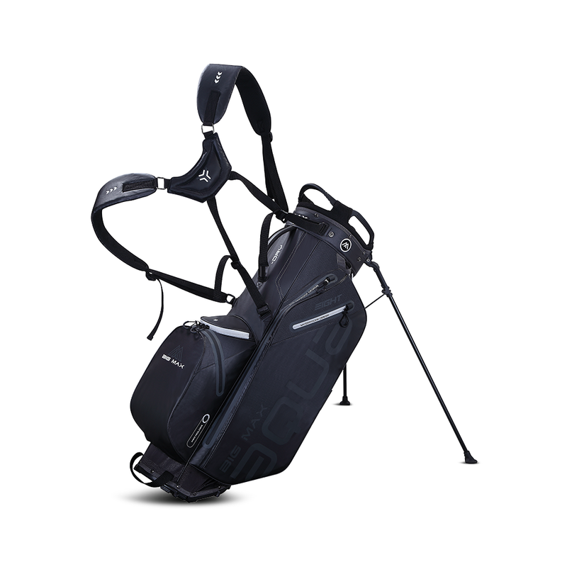 Big Max Aqua Eight G Waterproof Stand Bag - Black