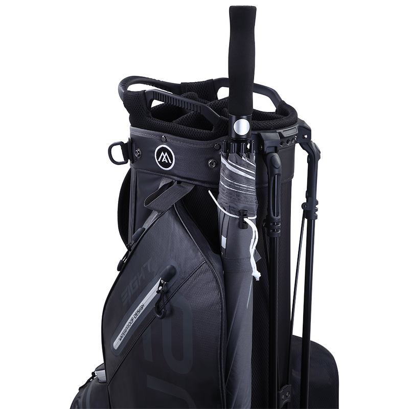 Big Max Aqua Eight G Waterproof Stand Bag - Black