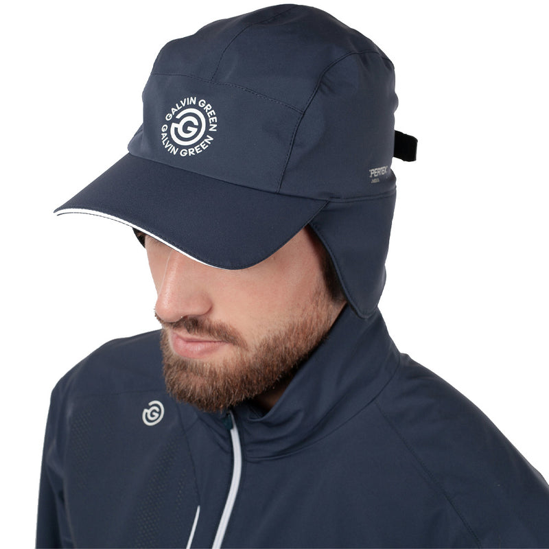 Galvin Green Archer Waterproof Hat - Navy