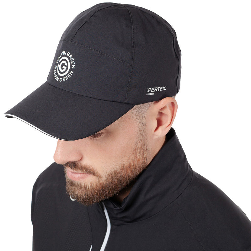 Galvin Green Atlas Waterproof Cap - Black