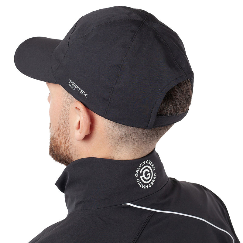 Galvin Green Atlas Waterproof Cap - Black