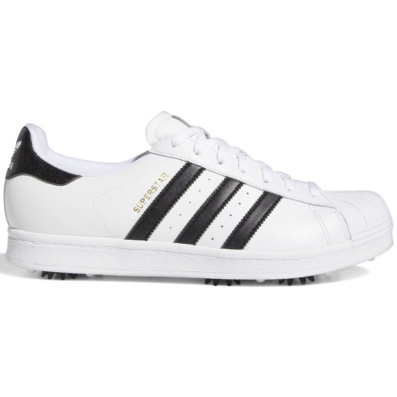 adidas Superstar Spiked Shoes - White/Core Black/Gold Metallic