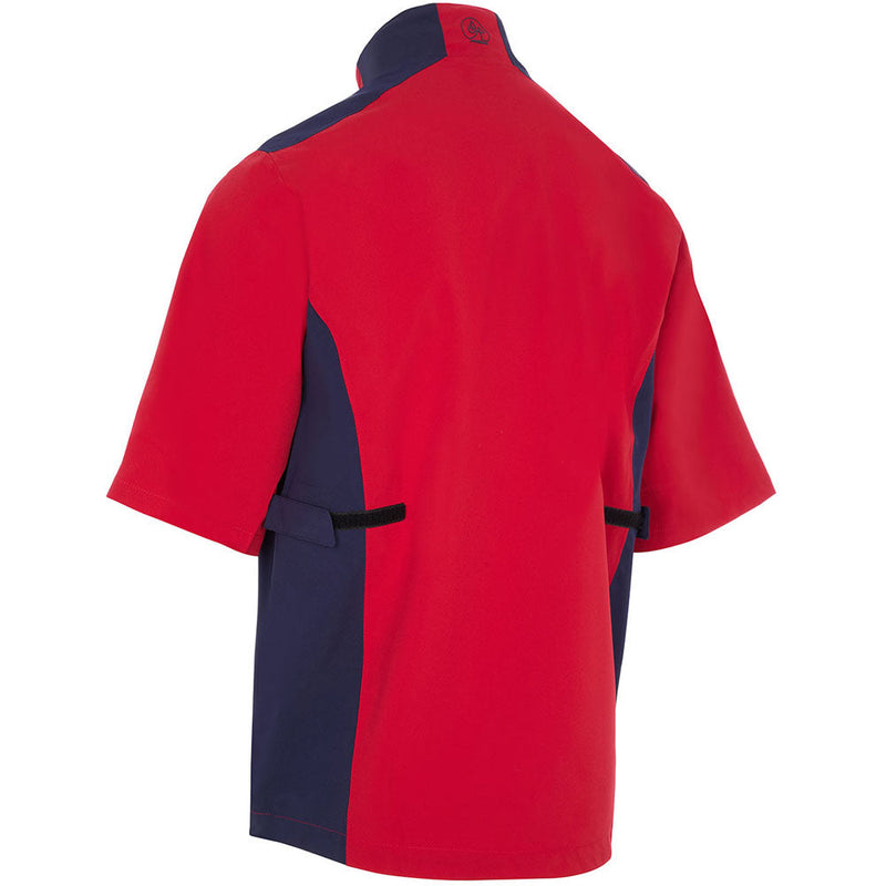 ProQuip Aqualite Waterproof Half Sleeve Suit - Red/Navy - Navy