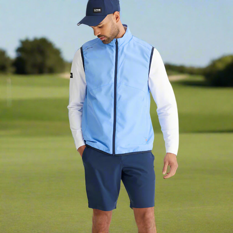 Ping Ashbourne Gilet - Cornflower Blue