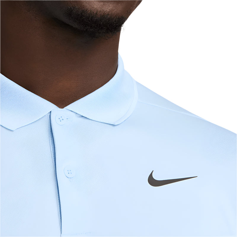 Nike Dri-FIT Victory Polo Shirt - Psychic Blue/Black